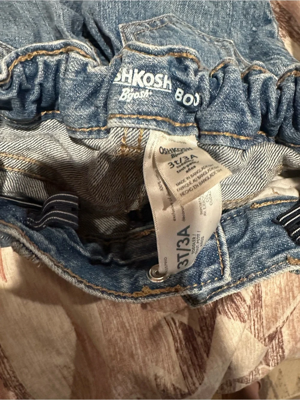 Kids Blue Denim boot cut jeans